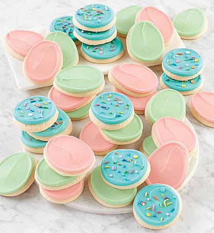 Buttercream Frosted Cut-Out Cookies